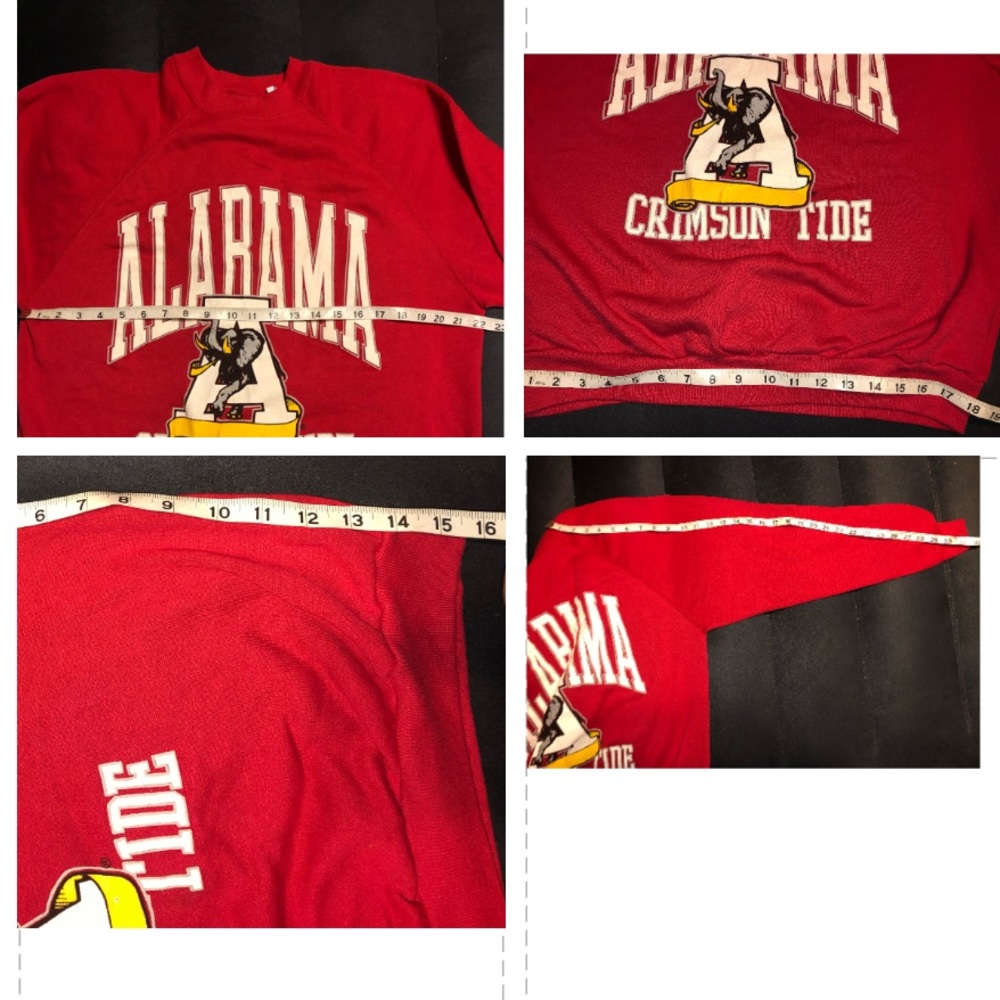 Vintage 1989 Alabama Sweatshirt/Crimson Tide